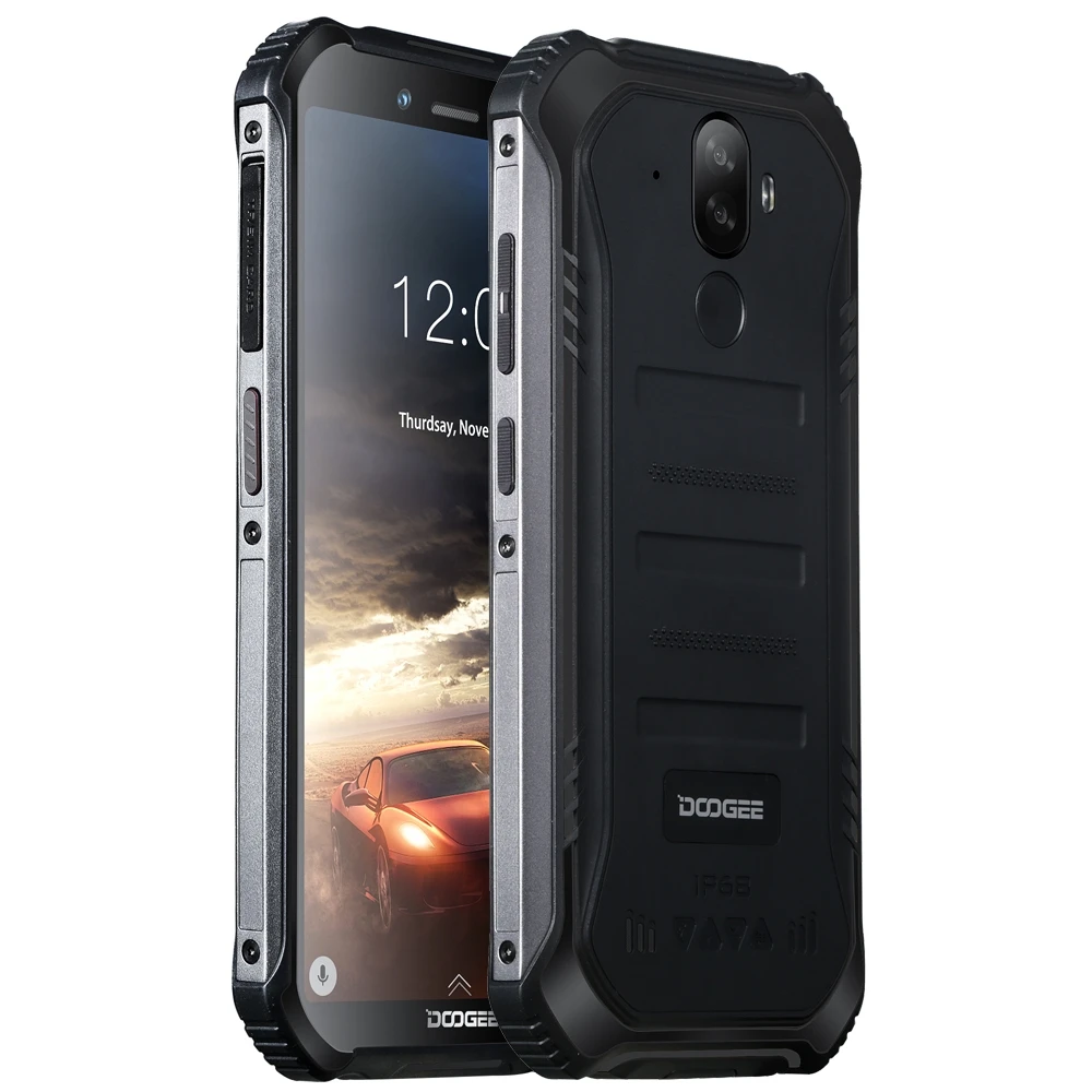 DOOGEE S40 Lite IP68/IP69K прочный телефон Android 9,0 Pie MTK6580 четырехъядерный 2 Гб ОЗУ 16 Гб ПЗУ 5,5 "ips дисплей 8 МП Две камеры NFC