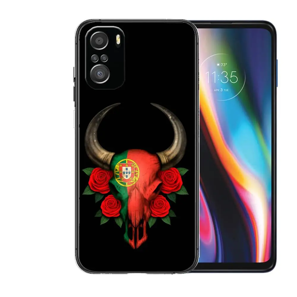 Фото Чехол с португальским флагом для телефона xiaomi redmi 11 Lite pro Ultra 10 9 8 MIX 4 FOLD 10T, Черный силиконовый чехол №5