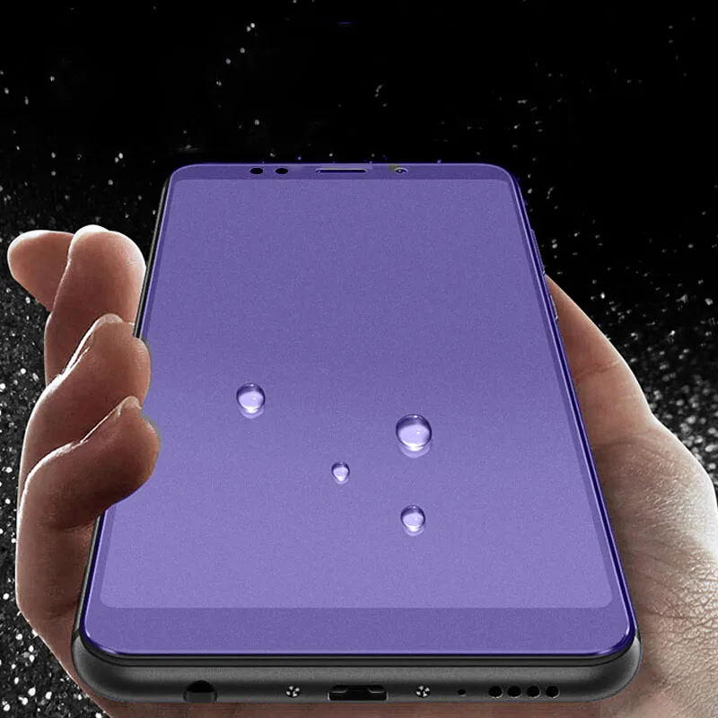 JGKK для Xiaomi Redmi 5 Plus 2.5D полное покрытие матовый анти синий луч закаленное стекло