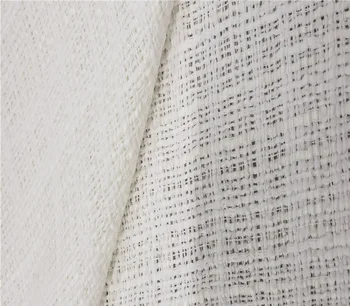 

free ship 100% linen net fabric 150cm wide with shine price for 1 meter