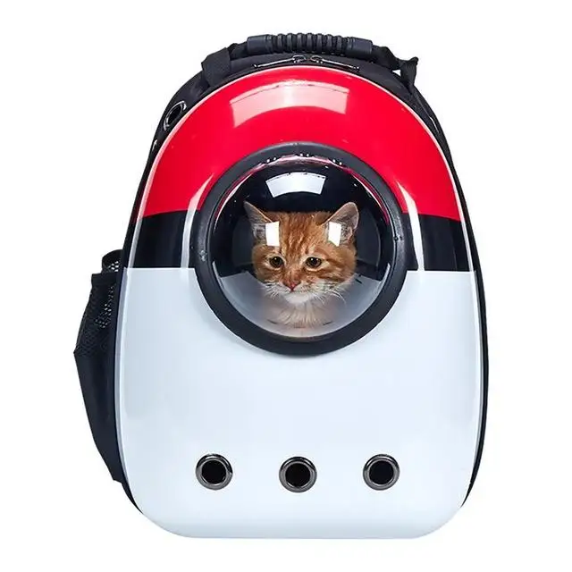 Pet сумка для кошек для собак дорожная кошка переноска двойная сумка на плечо космическая капсула кошка рюкзак для сумки маленькая сумка для животных кошка переноска - Цвет: A
