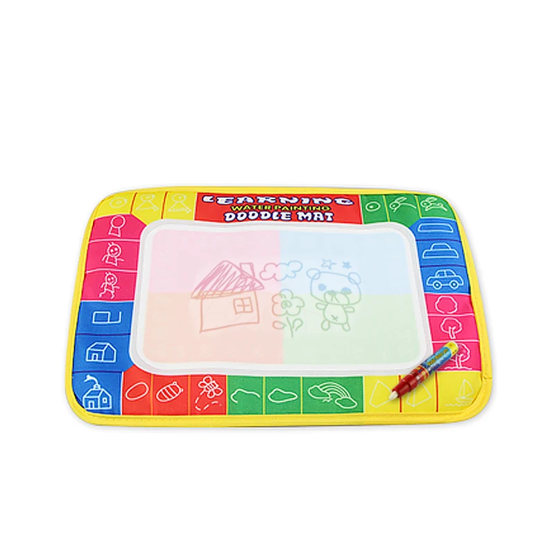Magic Water Drawing Mat Toy Writing Painting Doodle Board with Magic Pen Kids Game Baby Children Early Educational Toy Gift