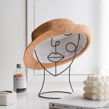 Абстрактная черная металлическая фигурка, украшения для лица, домашний декор, Современная декоративная фигурка, художественный декор, статуя, абстрактное украшение для дома Абстрактная черная металлическая фигурка, украшения для лица, домашний декор, Современная декоративная фигурка, художественный декор, статуя, абстрактное украшение для дома