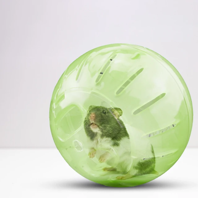 Rodillo Ejercicio Mascotas Pequeñas Plástico 14cm Rueda Hámster Silent Running DZL - 14cm, Plástico, Silenciosa, Para Mascotas Pequeñas Rueda Cobayas
