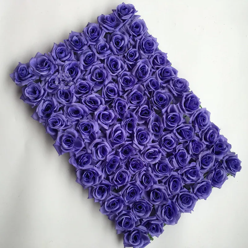 40x60cm 60X40 см Искусственный Шелковый цветок розы настенные Свадебные Рождественские украшения декоративные шелковые гортензии Свадебные украшения фон - Цвет: 40x60cm