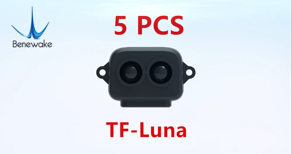 Модуль датчика диапазона TF Luna Benewake Lidar 5 шт. одноточечный для Arduino Pixhawk Дрон UART