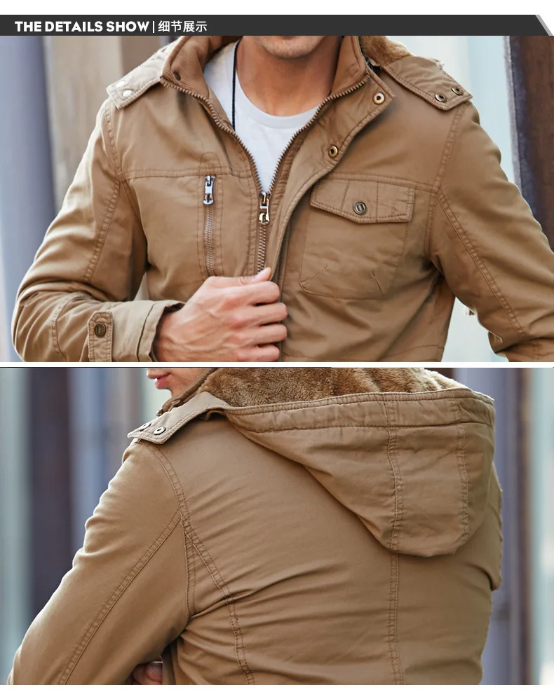Зимняя мужская одежда плюс бархатное теплое холодное теплое мужское повседневное пальто в Корейском стиле приталенная хлопковая стеганая одежда мужская 8935