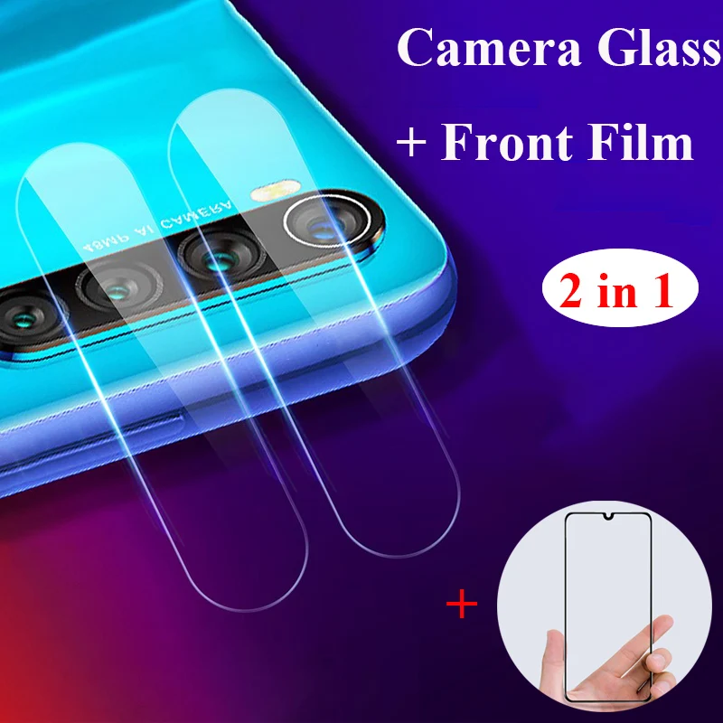 2 In 1 Camera Glass For Redmi Note 8t Tempered Full Cover Film Protector Xiaomi 8T 8 T Global |