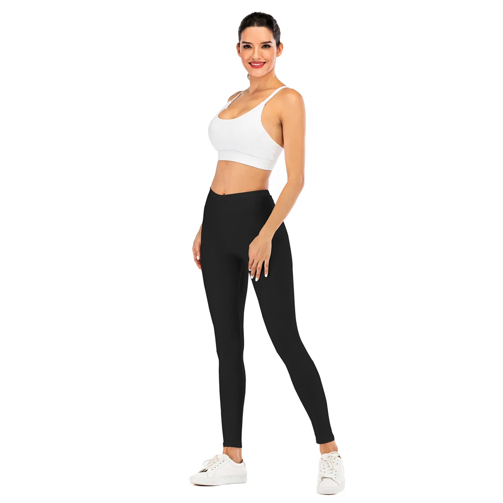 Brand Sexy Women Black Legging Fitness leggins Fashion Slim legins High Waist Leggings Woman Pants tights for women