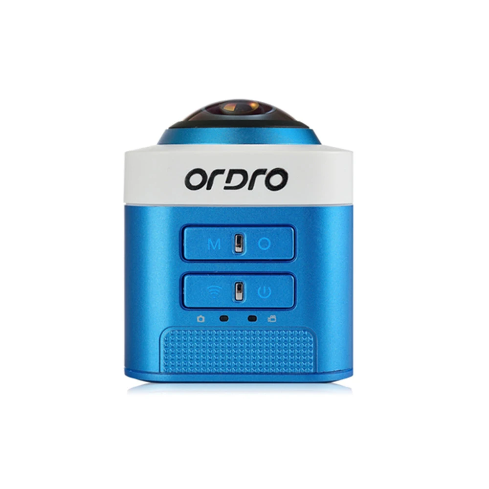 ORDRO D5 Спортивная камера 360 видеокамера Full View мини видеокамера 1080p Full HD цифровая wifi-глазок для двери с монитором портативная