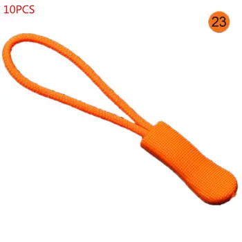 

10pcs Backpack Zipper Pull Cord Zip Puller End Fit Rope Tag Fastener Slider