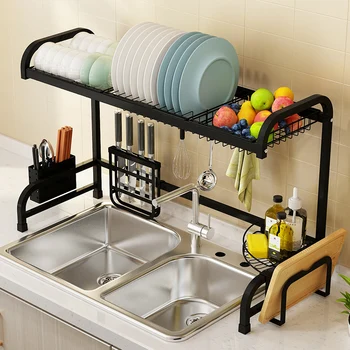 

Stainless Steel Storage Rack, Bowl Rack, Sink, Dish, Dish, Dish, Drain Rack, Multifunctional Kitchen Shelf
