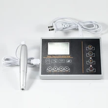 Цифровой постоянный макияж устройство микропигментирования в том числе 10 шт. 1P игла для татуировки бровей машина