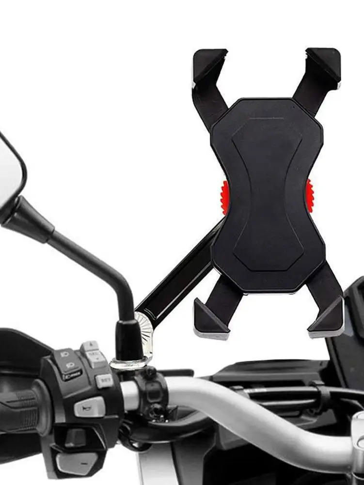 цена Universal Motocycle Bicycle Mobile Phone holder for 3.5 - 6.5 In Mobile Phones Bike Handlebar Bracket Holder