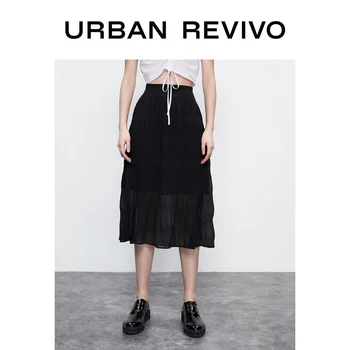 

UR New Autumn Youth Flowing A-Line Pleated Skirt YU27R5AX2000