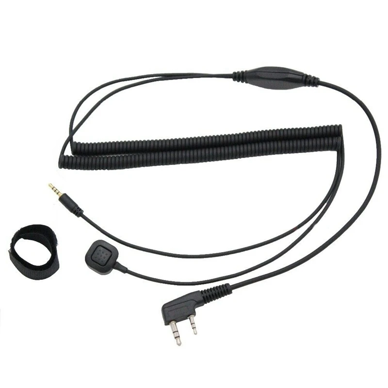 Для Vimoto V3 V8 V5S Bluetooth Шлемы-гарнитуры Соединительный кабель для Kenwood Baofeng UV-5R UV-82 GT-3 двухстороннее радио