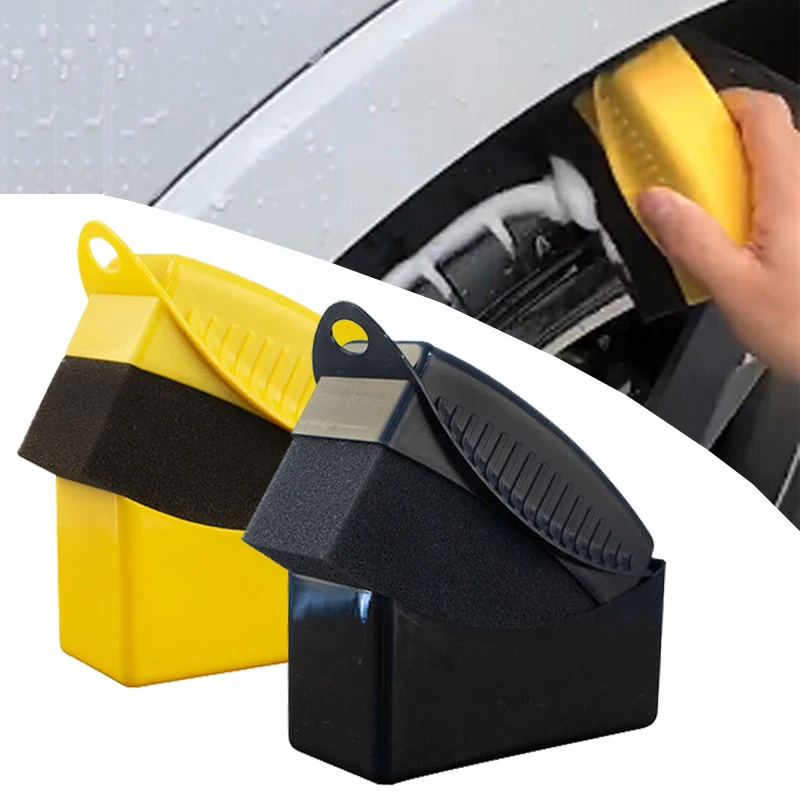 ve = 2 4 oder 6 auto reinigung autopflege schwamm details waxing pads 