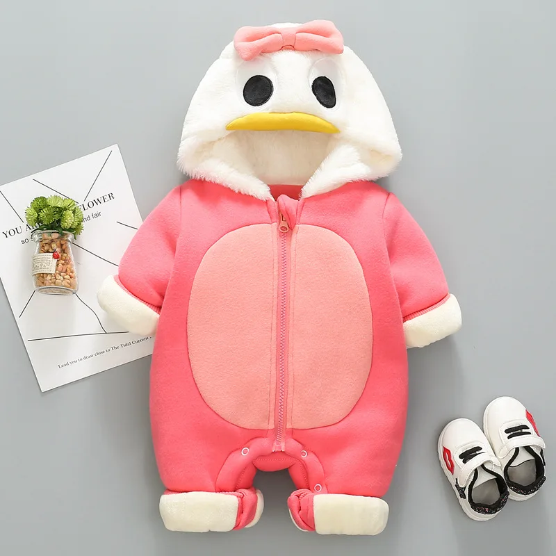 2019 Детский комбинезон зимние комбинезоны для новорожденных Комбинезоны