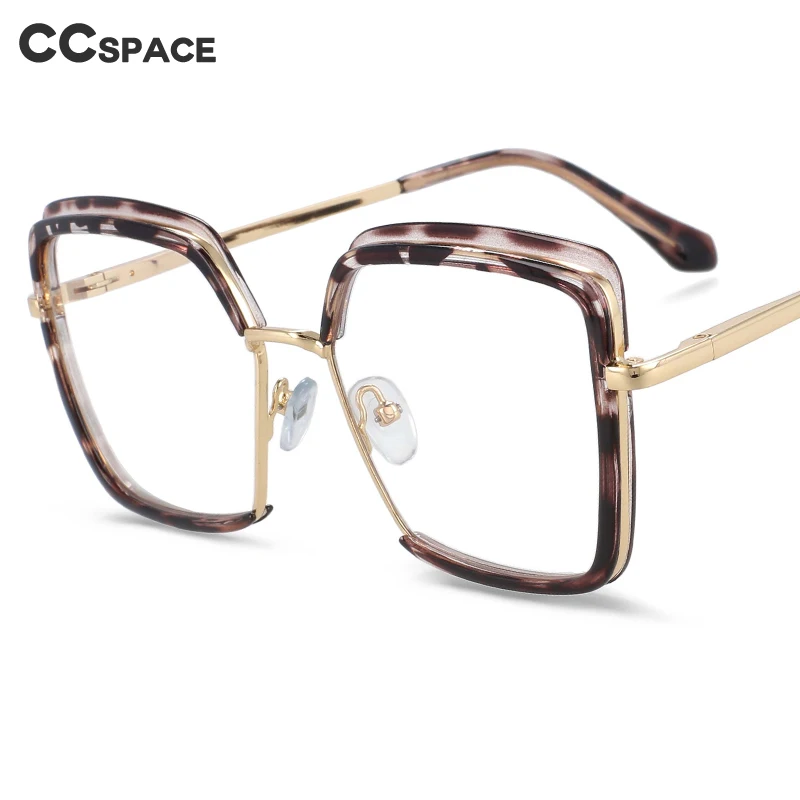 Big Frame Blue Light Glasses Big Frame Glasses Women Leopard
