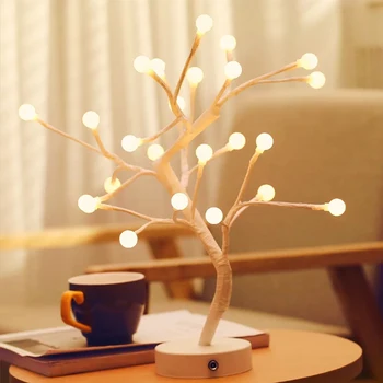 50cm LED 글로브 공 분기 빛 크리스마스 장식 테이블 밤 램프 홈 휴일 웨딩 장식 실내 야외
