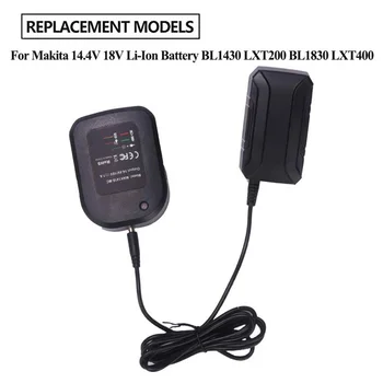 

For Makita 14.4V 18V Lithium Battery Charger BL1415 BL1430 BL1815 BL1830 BL1850 EU Plug Charger 1A Security charging