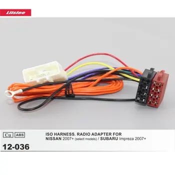

DIN ISO Male Harness Wiring Adapter For SUBARU BRZ/Exiga/Forester/Impreza Car Factory Radio 20 Pins Harness CU-ABS Plugs Cable