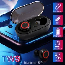 A2 TWS Wireless Bluetooth Headphones HiFi Stereo Sport Earphone Waterproof Headset Gamer