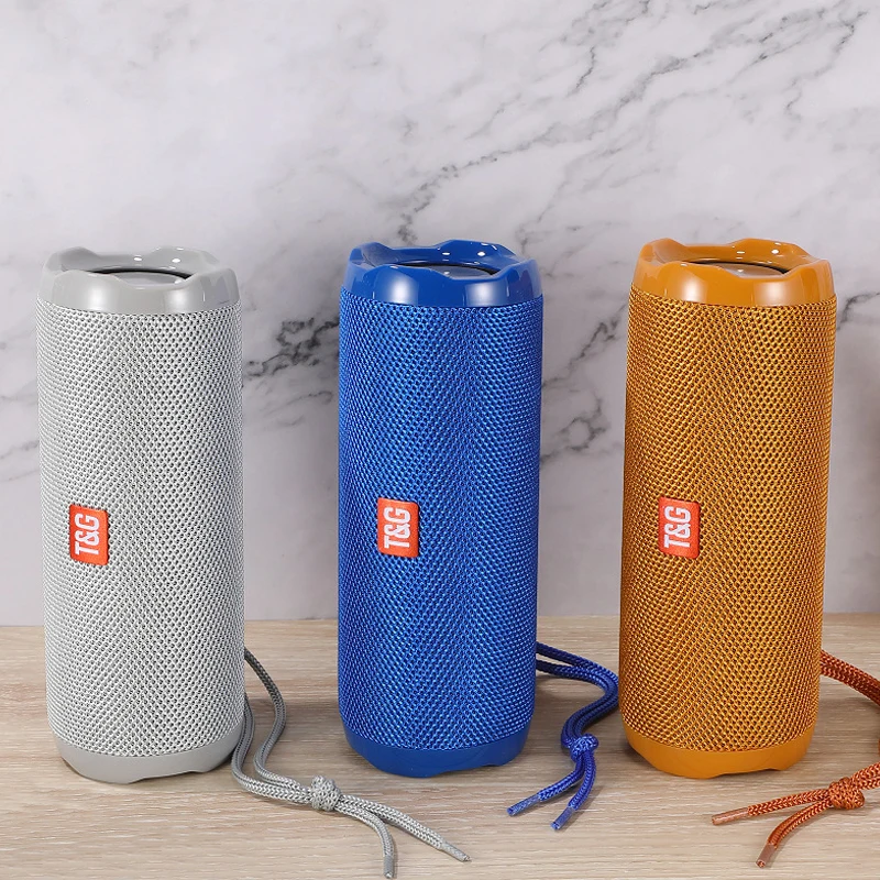

The new 20W stereo speaker portable column subwoofer bluetooth column waterproof outdoor TG117 upgraded version, music center