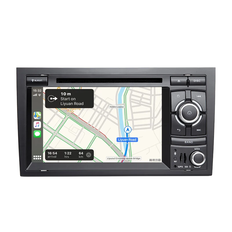 Android 9,0 Авторадио встроенный CarPlay gps навигация совместима с для Audi A4 B6 B7 S4 B7 B6 RS4 2002-2008 SEAT EXEO радио