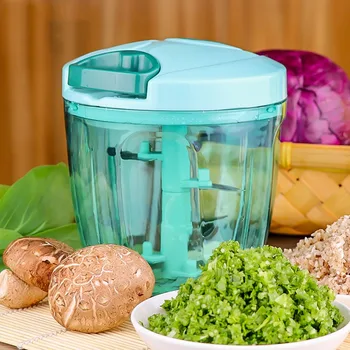 

SARMOCARE Manual Food Processor Chopper Blender Slicer Safe Durable Kitchen Household mixer portable blender batidora