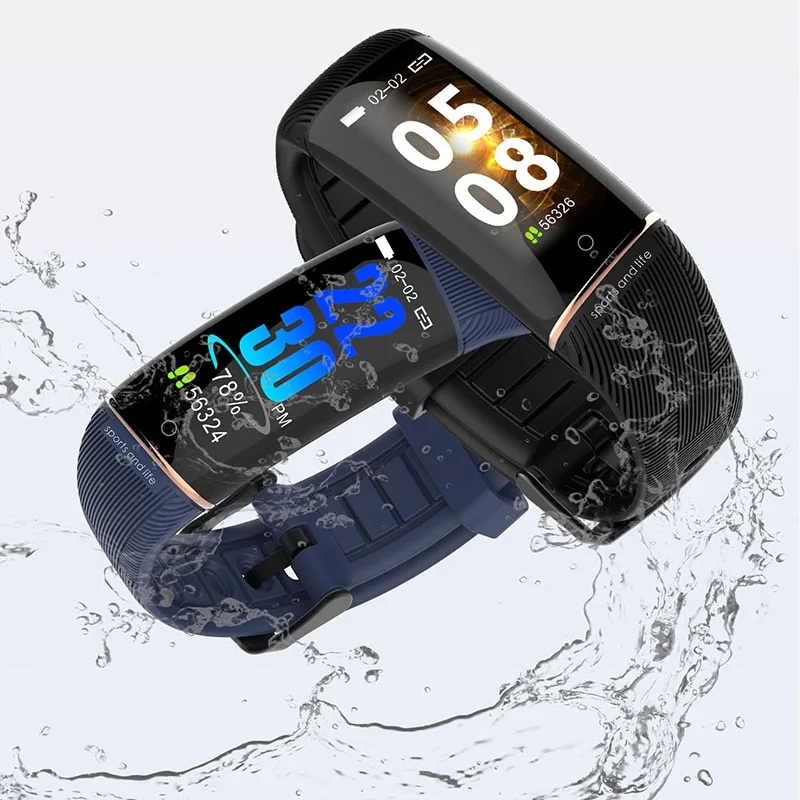 

E98 Sports Step Bracelet IP67 Waterproof Heart Rate Blood Pressure Smart Bracelet Pedometer for Android IOS reloj inteligente