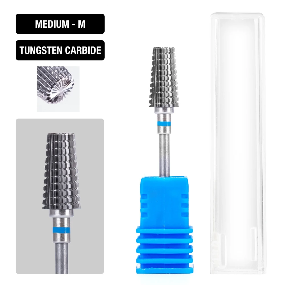 5 in 1 Tapered Safety Long Shank Carbide Nail Drill Bits Carbide