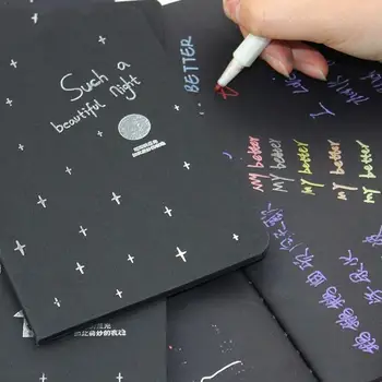 

Black Rectangle Creative Doodle Sketch Diary For Drawing Book Planner Supplies Accessories 4 Office School Patterns Gift V8I0