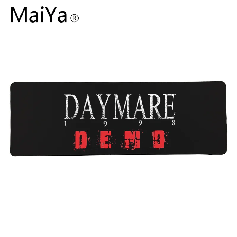 Lock Edge 40X90cm Maiya высокое качество Daymare 1998 прочный резиновый коврик для мыши коврик большой коврик для мыши клавиатуры коврик - Цвет: Lock Edge 40X90cm
