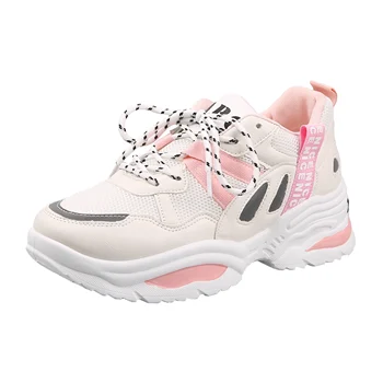 

Fashion Women Sneakers 2019 Casual Shoes Ladies Trainers White Platform Sneaker Woman Baskets