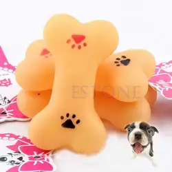 Новые милые животные собаки звуковая игрушка для собак кости щенок