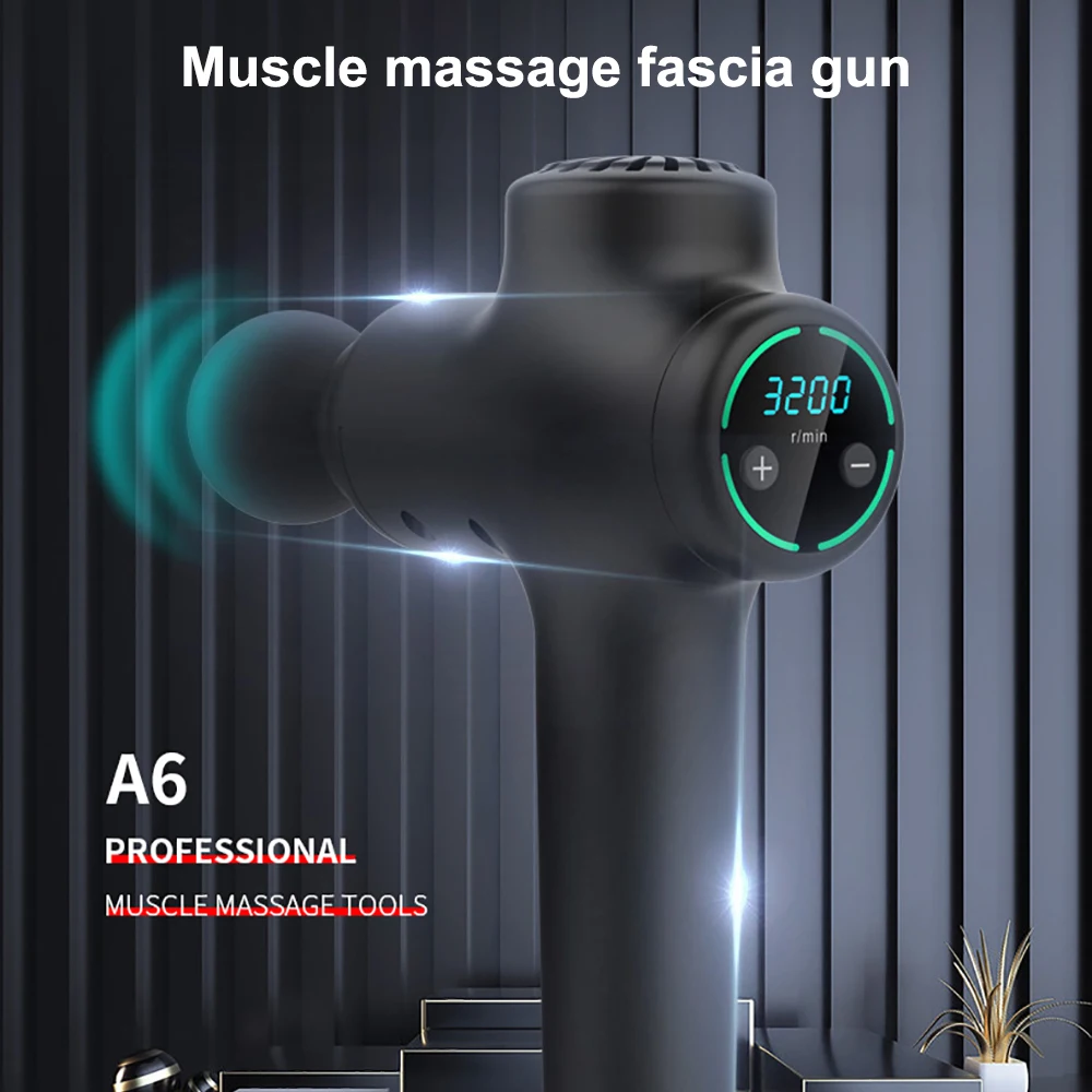 

Tissue Massage Gun Muscle Pain Management Body Relaxation Movement Recovery Body Relaxation Massager Slimming Training Gun