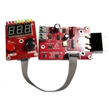

Double Pulse Encoder Spot Welding Current Time Control Panel Counting with Voltage Compensation Digital Display 100A