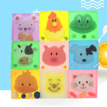 

Cartoon Animal Fruit Fragrant Soap Sterilization Washing Hand Shower Bathroom