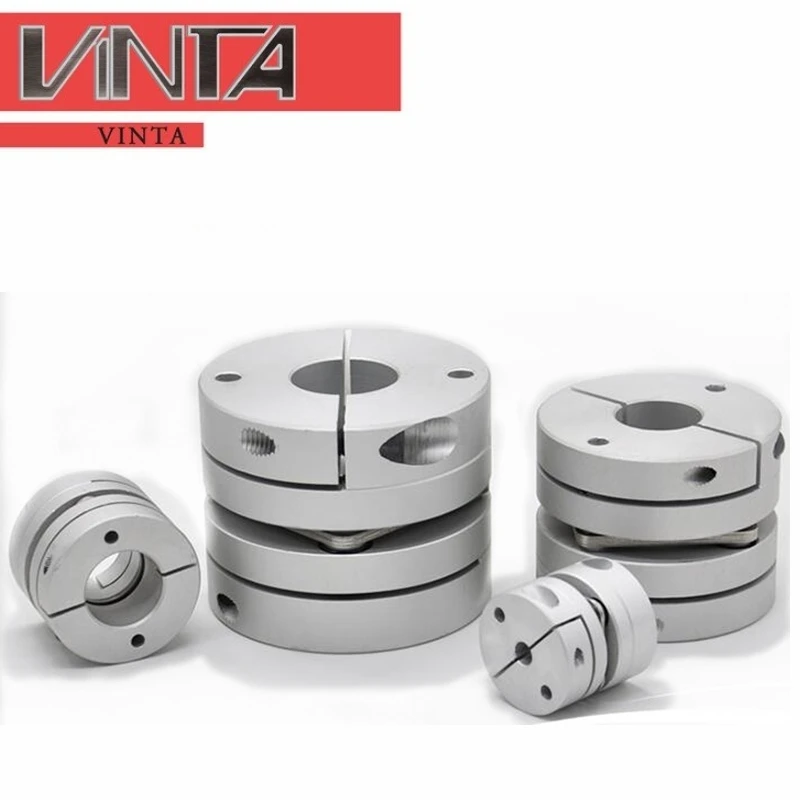 1pcs 3 4 5 6 6.35 7 8 10 mm Aluminium alloy shaft coupling cardan coupler Flexible plum CNC Jaw couple casal motor shaft adapter