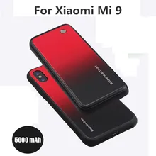 Аккумулятор KQJYS, 5000 мА/ч, для Xiaomi Mi 9, Дополнительный внешний аккумулятор, чехол с зажимом для зарядного устройства, для Xiaomi Mi 9, беспроводной магнитный чехол для зарядки