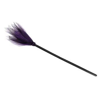 

Halloween Witches Broom Costume Props Masquerade Show Dress Up Miracle Broom Witch Broom for Halloween Party (Random Color)