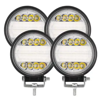

4‘’ INCH 144W Led Light Bar Flood Spot Work Driving For Offroad 4WD Truck Atv UtE