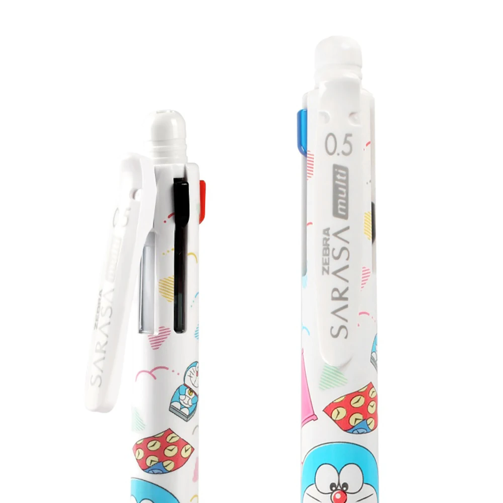 1 Japanese Zebra Limited Cartoon Multifunctional Gel Pen Mechanical Pencil 4+1 0.4/0.5mm Stationery for School Students