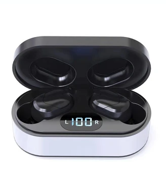 

JS1 TWS Noise Cancelling Wireless Earphones LED Display Bluetooth 5.0 Headset Mini Stereo Earbuds Handsfree Built-in Microphone