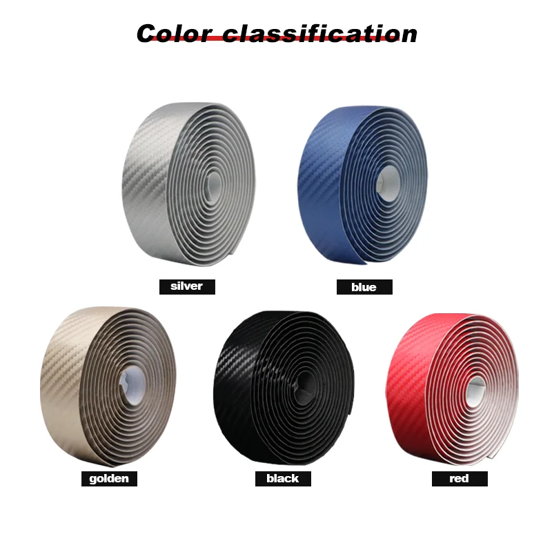 Bike Handlebar Tape Bicycle Accessories Bike Handlebar Plugs EVA PU Road Bicycle Handle Bar Tapes Belt Anti-slip Shock Absorption Cycling Wrap +2 End Plug Accessories