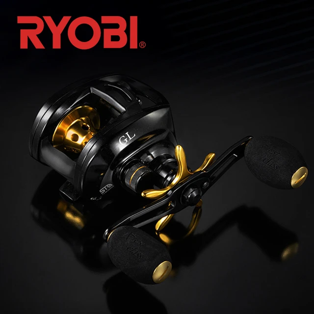 RYOBI FIEST CLASS All Metal Fishing Reel 10+1BB Gear Ratio 7.1:1 Baitcasting  Reels