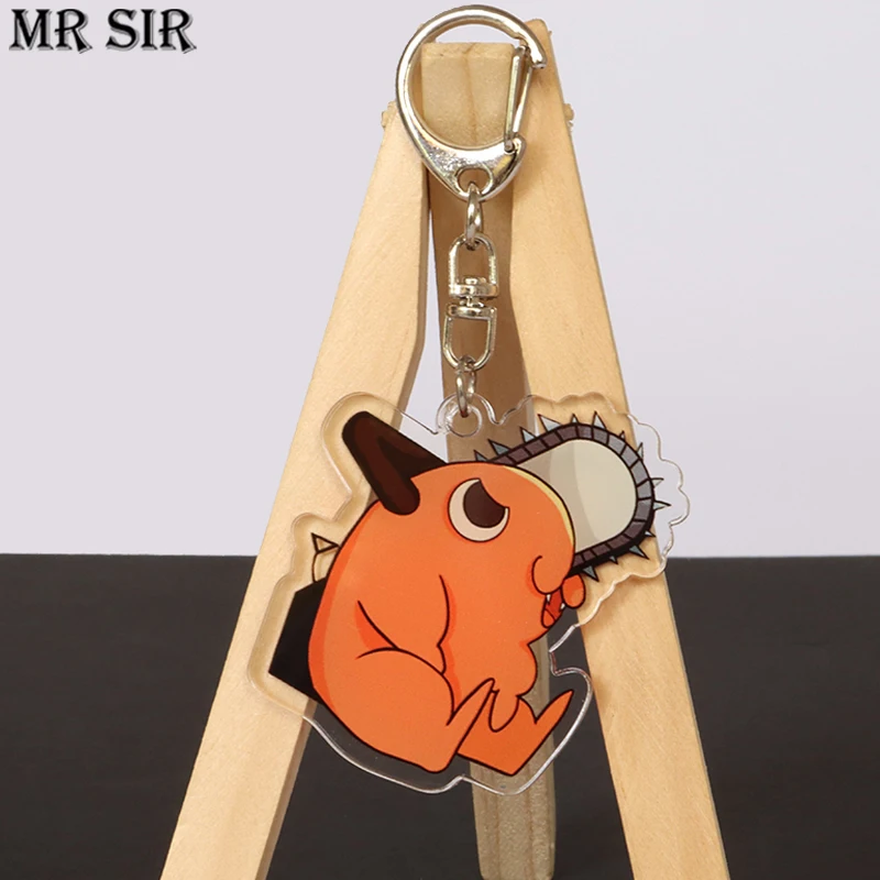 Chainsaw Man Acrylic Key Chain Chainsaw Man Pochita Keychain Man