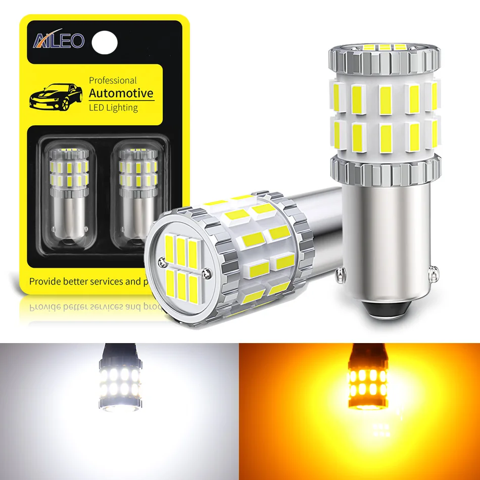 Aileo ba9s bay9s baxter 9s t4w h6w h21w lâmpadas led 30smd feito-à-medida chips 6000k branco amarelo luz de leitura luzes da placa de licença