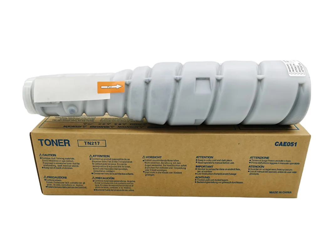 La Cartuccia Di Toner Compatibile Tn217 Tn-217 Di Huiba Sostituisce Per La Copiatrice Di Konica Minolta Bizhub-C223 / 283 / 363 / 423 7828